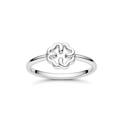 Sterling Silver Clover Leaf Ring