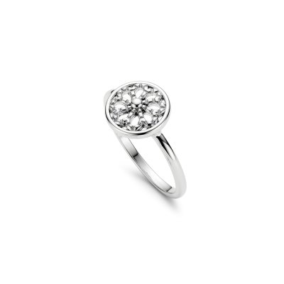Sterling Silver Dharmachakra Ring