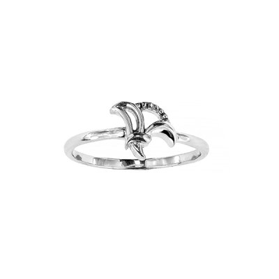 Sterling Silver Bow Bouquet Ring