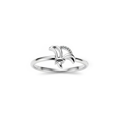 Sterling Silver Bow Bouquet Ring