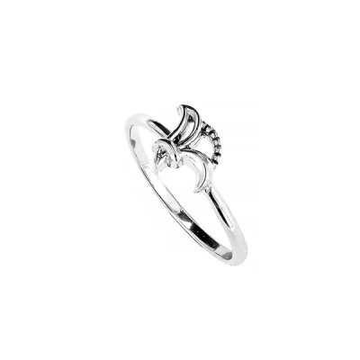 Sterling Silver Bow Bouquet Ring