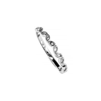 Sterling Silver Bow Tie Ring
