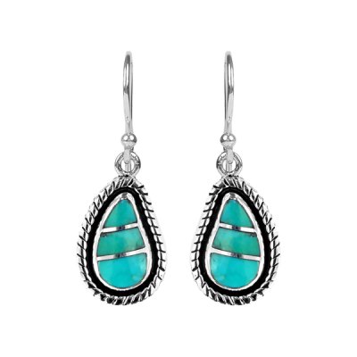 Sterling Silver Turquoise Earrings