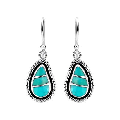 Sterling Silver Turquoise Earrings