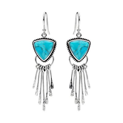 Sterling Silver Turquoise Earrings