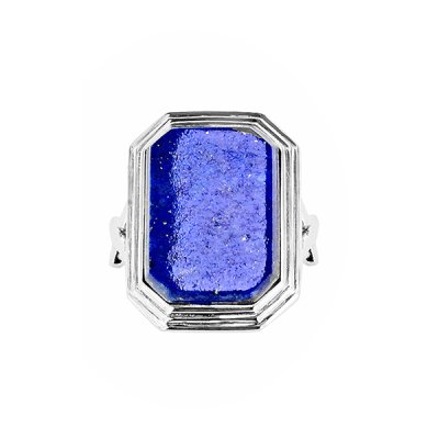 Sterling Silver Lapis Lazuli Ring