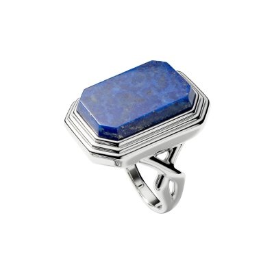 Sterling Silver Lapis Lazuli Ring