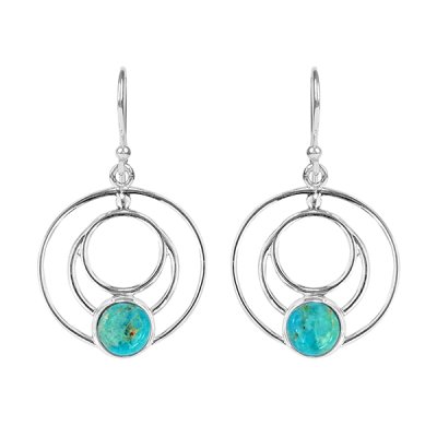 Sterling Silver Turquoise Earrings