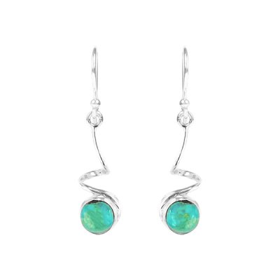 Sterling Silver Turquoise Earrings