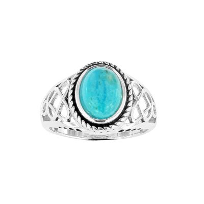 Sterling Silver Turquoise Ring