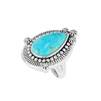 Sterling Silver Turquoise Ring