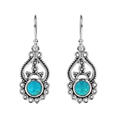 Sterling Silver Turquoise Earrings
