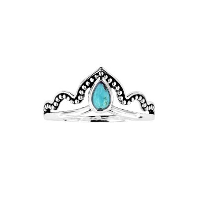 Sterling Silver Ring with Turquoise