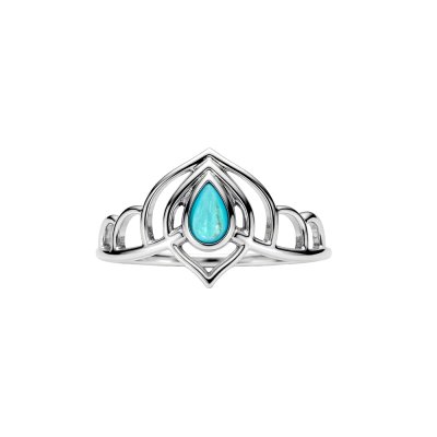 Sterling Silver Ring with Turquoise