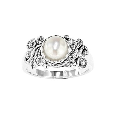 Sterling Silver Freshwater Pearl Ring