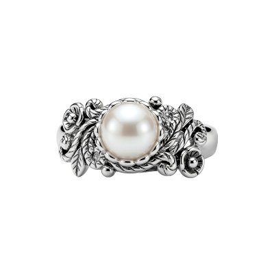 Sterling Silver Freshwater Pearl Ring