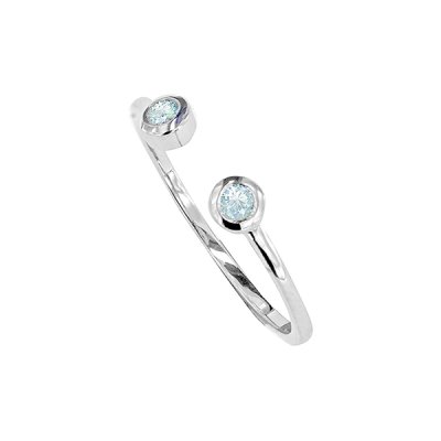 Sterling Silver Sky Blue Topaz Ring