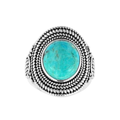 Sterling Silver  Turquoise Vintage Ring