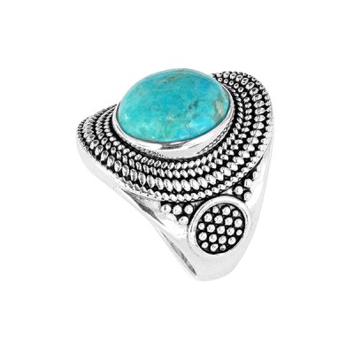 Sterling Silver  Turquoise Vintage Ring