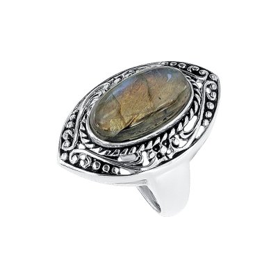 Sterling Silver Labradolite Ring