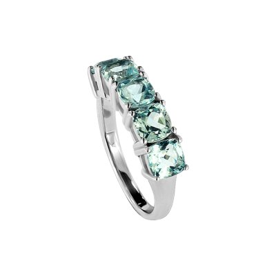 Sterling Silver Sky Blue Topaz Ring
