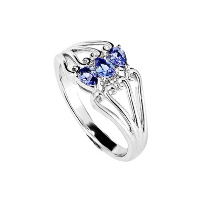 Sterling Silver Tanzanite Ring