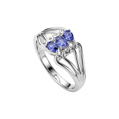 Sterling Silver Tanzanite Ring