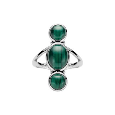 Sterling Silver Malachite Ring