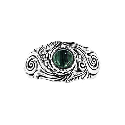 Sterling Silver Malachite Ring
