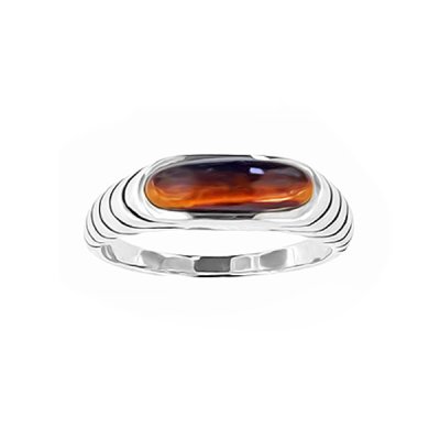 Sterling Silver Tiger's Eye Ring