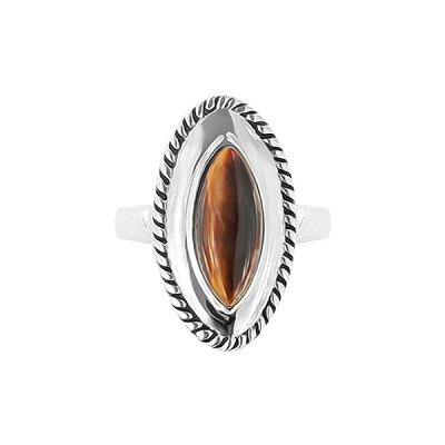 Sterling Silver Tiger's Eye Ring