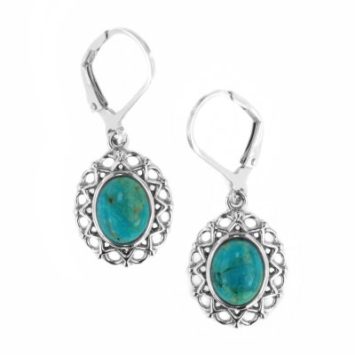 Sterling Silver Turquoise Earrings