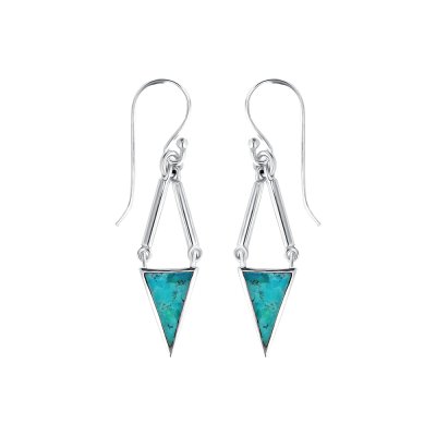 Sterling Silver Turquoise Earrings