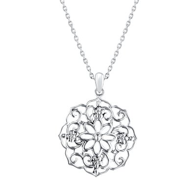 Sterling Silver With Chain 18 Inches