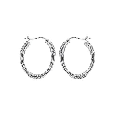 Sterling Silver Hoop Earrings