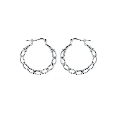 Sterling Silver Hoop Earrings