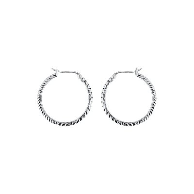 Sterling Silver Hoop Earrings