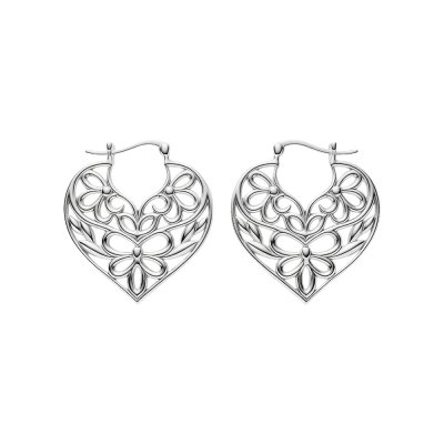 Sterling Silver Hoop Earrings