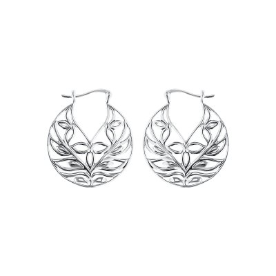 Sterling Silver Hoop Earrings