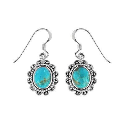 Sterling Silver Turquoise Earrings