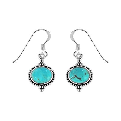 Sterling Silver Turquoise Earrings