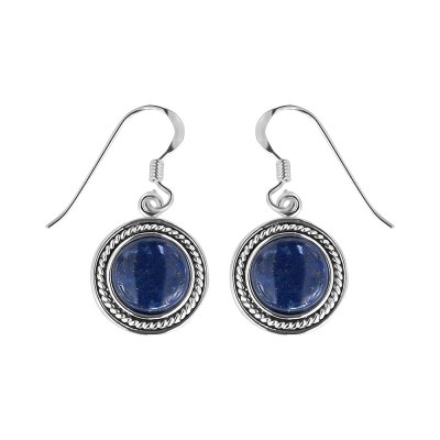 Sterling Silver Lapis Lazuli Earrings