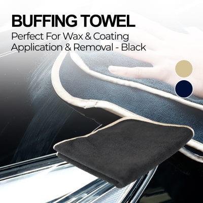 Buffing Towel -Black