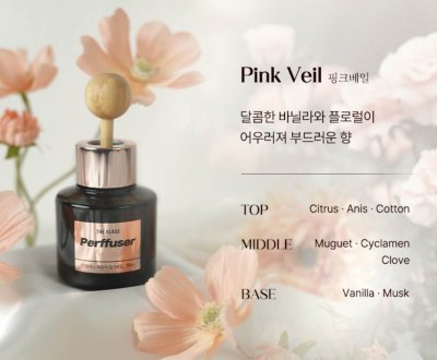 Car Perfume Diffuser - Class Pink Veil