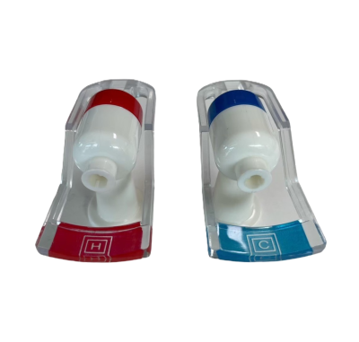 ก๊อกพลาสติกแก้วดันเกลียวใน