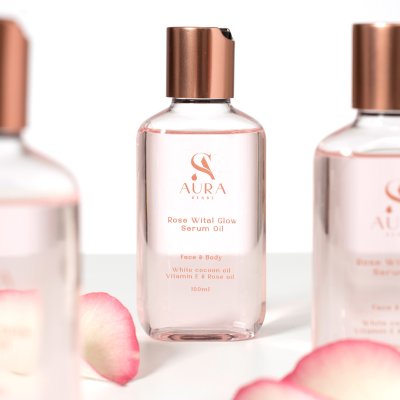 เซรั่มน้ำมันกุหลาบ ชนิดขวด (100 ml)