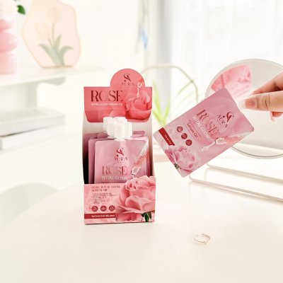 เซรั่มน้ำมันกุหลาบ 1 ซอง ROSE WITAL GLOW Serum Oil (โรส ไวทัล โกลว์ เซรั่ม ออยล์)