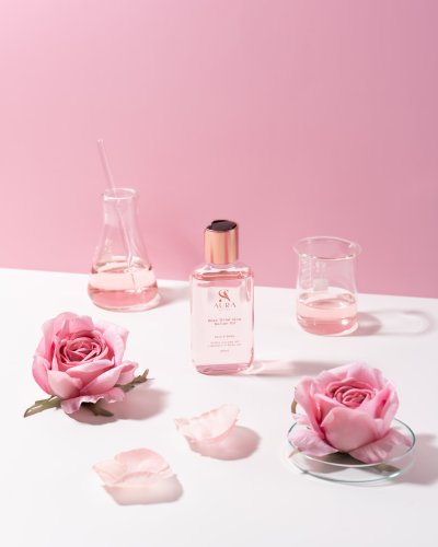 เซรั่มน้ำมันกุหลาบ 1 ขวด Rose Wital Glow Serum Oil (โรส ไวทัล โกลว์ เซรั่ม ออยล์)