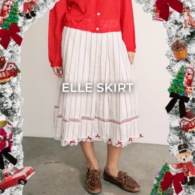 ELLE SKIRT (WHITE)