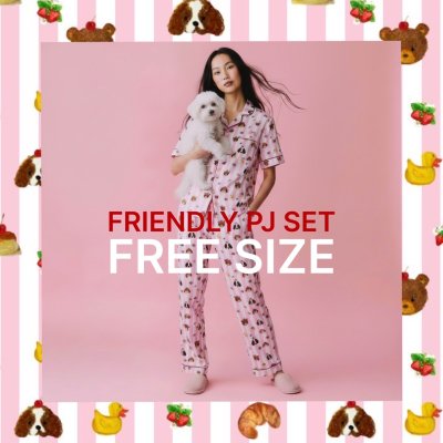 PJ PINK SET (FREE SIZE)